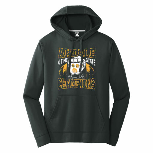 2022 Indians Football State Champs Performance Hoodie – Andale Sports Store