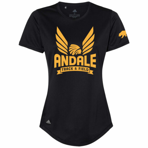 2023 Indians Track Adidas Ladies Performance Tee
