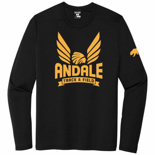 2023 Indians Track Long Sleeve Performance Tee