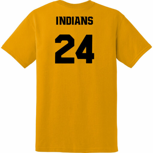 2023 Indians Boys Basketball Short Sleeve Tee - Image 8