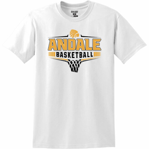 2023 Indians Boys Basketball Short Sleeve Tee - Image 3