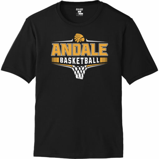 2023 Indians Boys Basketball Short Sleeve Performance Tee