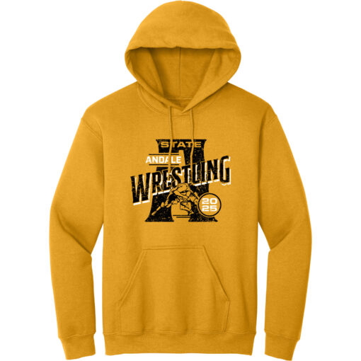 2025 Indians Wrestling State Bound Hoodie