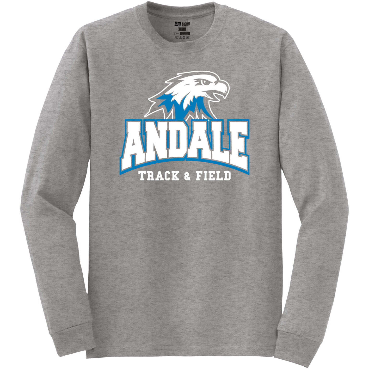 2026 Falcons Track Long Sleeve Tee – Andale Sports Store
