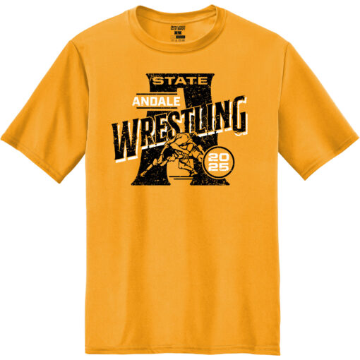 2025 Indians Wrestling State Bound Short Sleeve Performance Tee