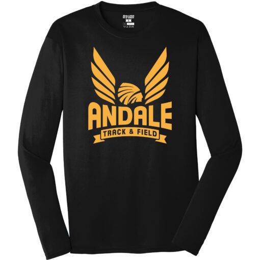 2025 Indians Track Performance Long Sleeve Tee