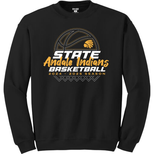 2025 Indians Basketball State Sweatshirt