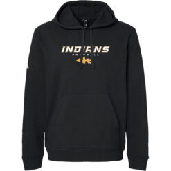 2025 Indians Football Coach Arrowhead Adidas Fleece Hooded Sweatshirt