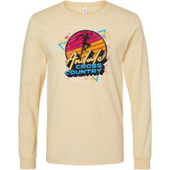 2025 Indians Cross Country Bella+Canvas Long Sleeve Combed Cotton Tee