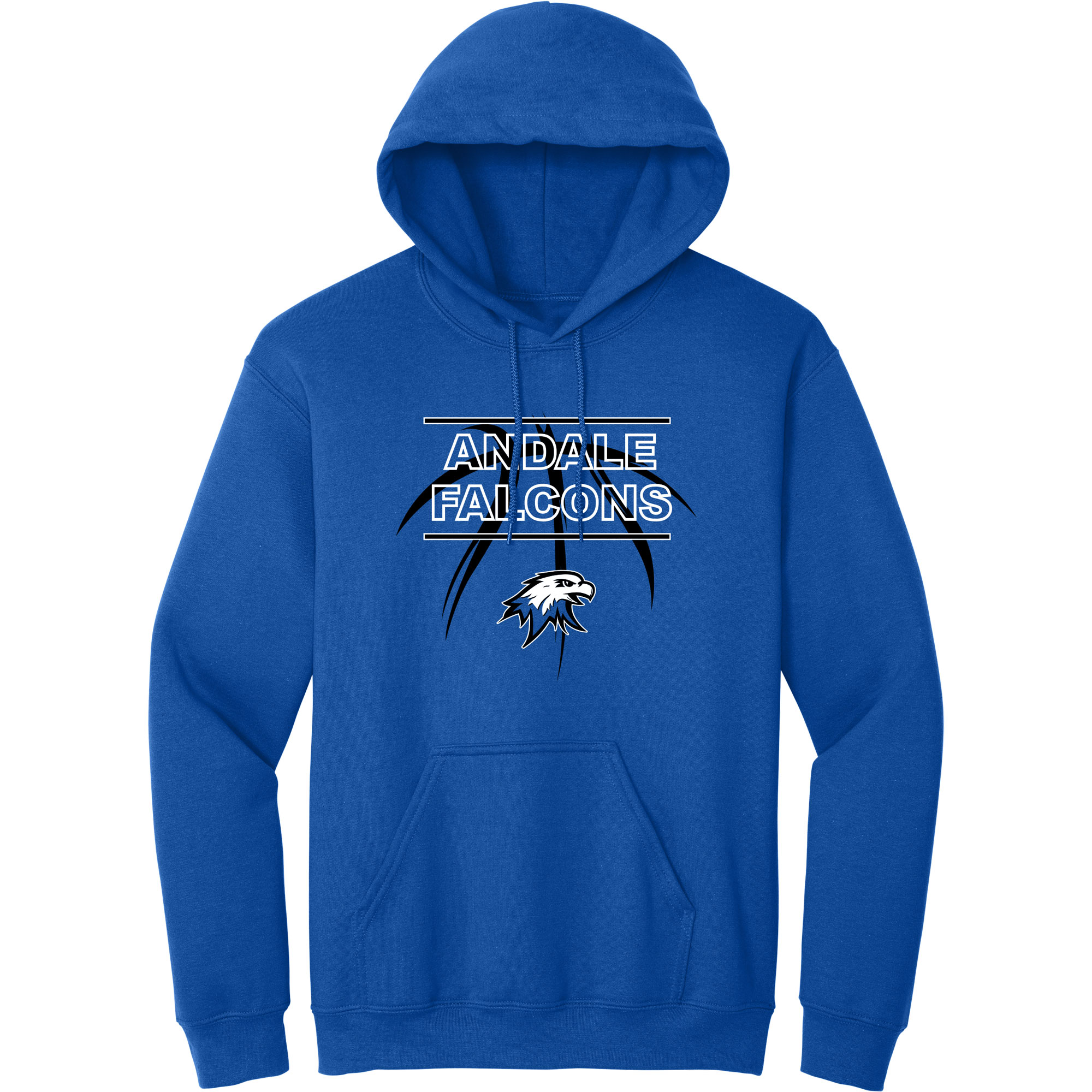 2025 Falcons Basketball Hoodie