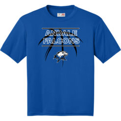 2025 Falcons Basketball Performance Short Sleeve Tee