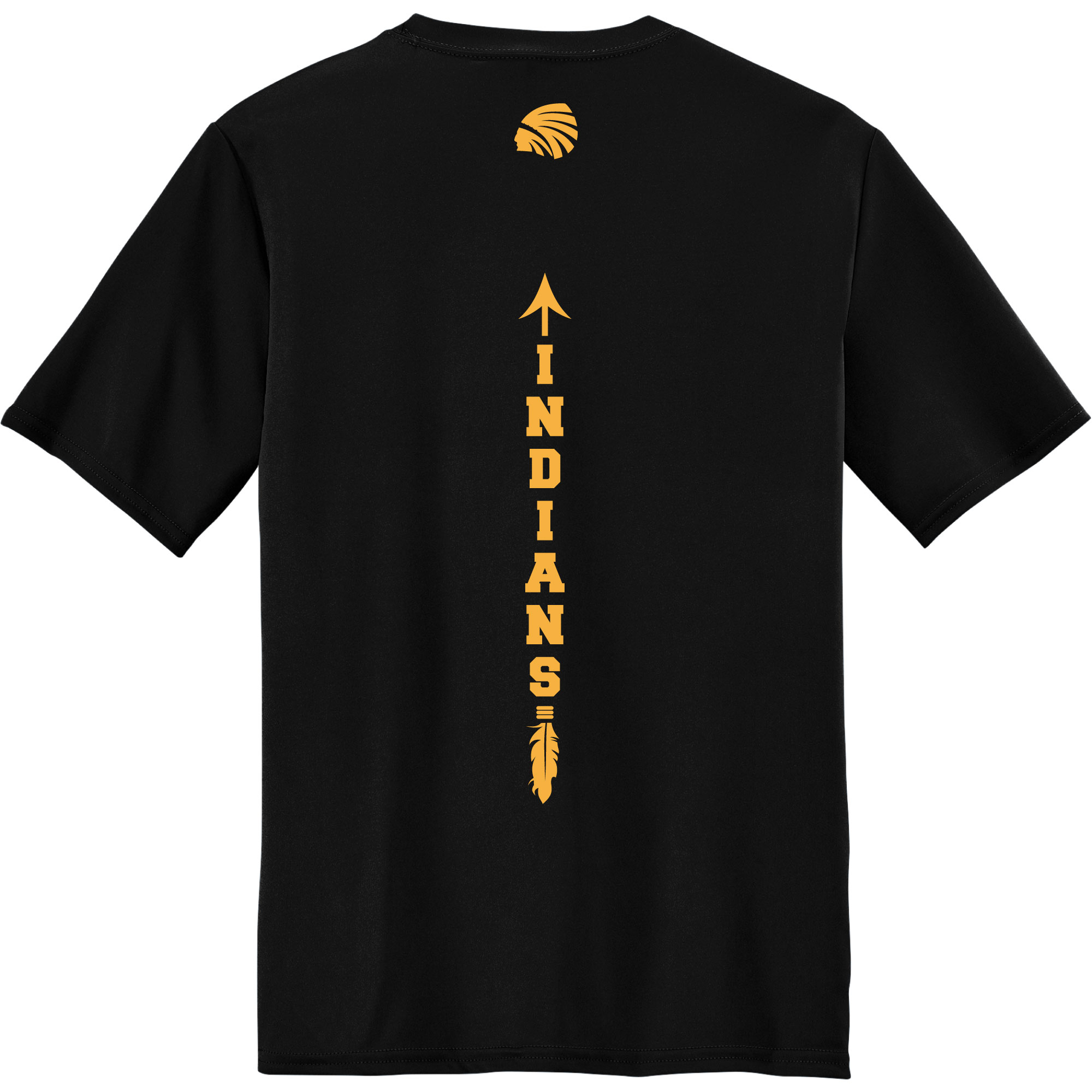 2025 Indians Boys Basketball Short Sleeve Performance Tee - Image 2