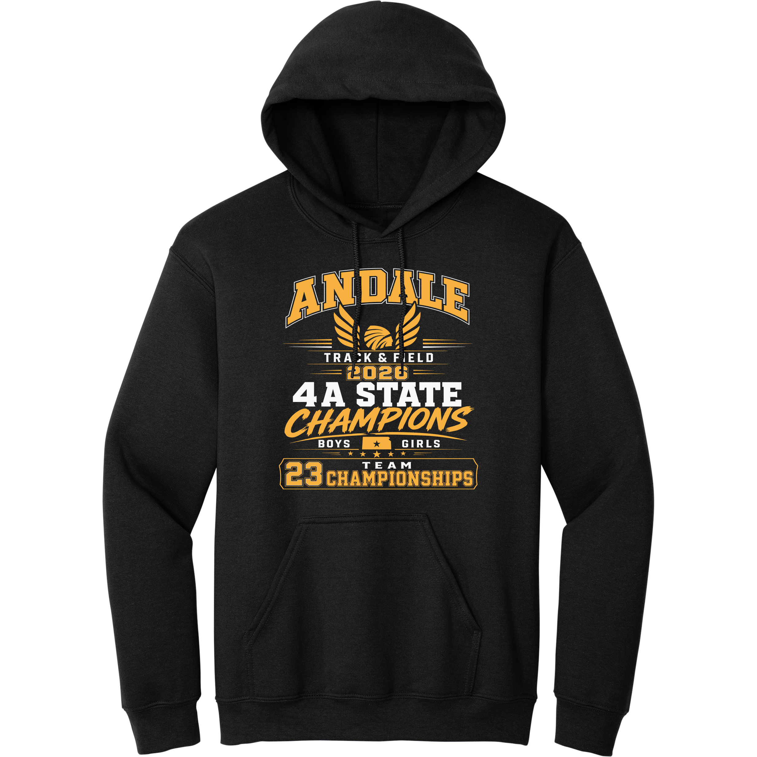 2026 Indians Track State Champs Hoodie