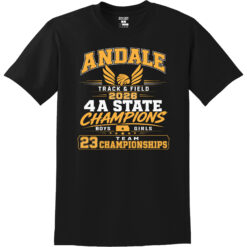 2026 Indians Track State Champs Short Sleeve Tee