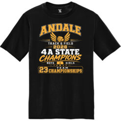 2026 Indians Track State Champs Short Sleeve Performance Tee