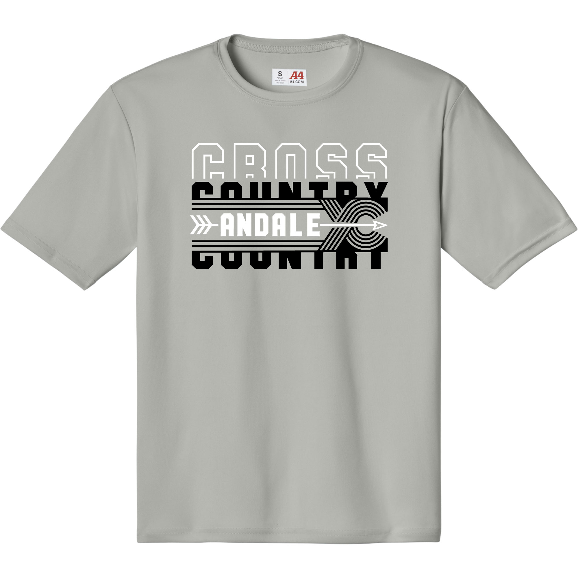 2026 Indians Cross Country Performance Short Sleeve Tee