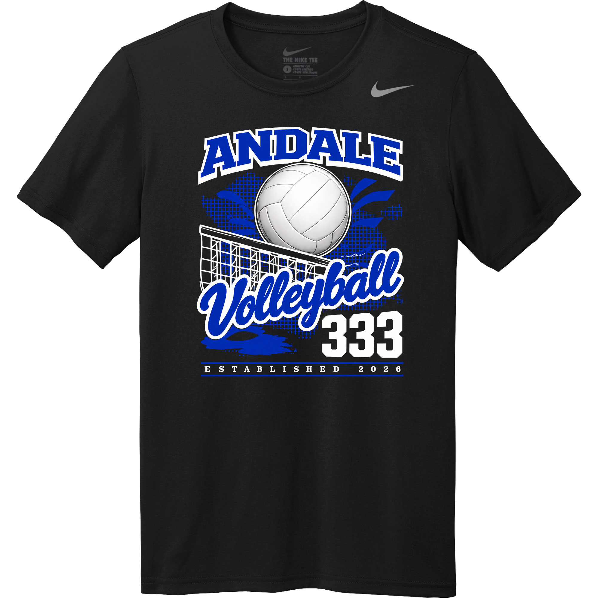 2026 Falcons Volleyball Nike Dri-Fit Short Sleeve Tee