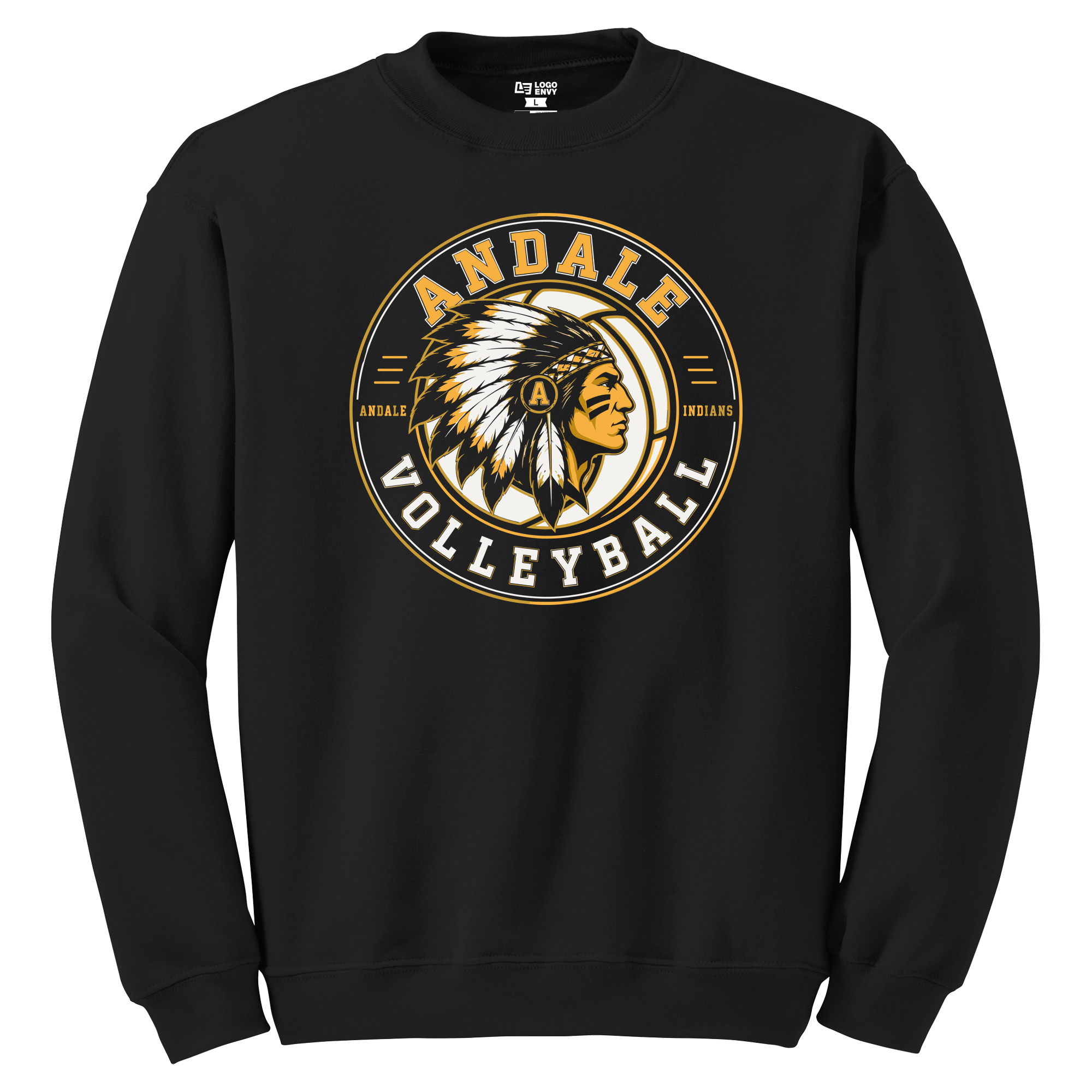 2026 Indians Volleyball Heritage Sweatshirt