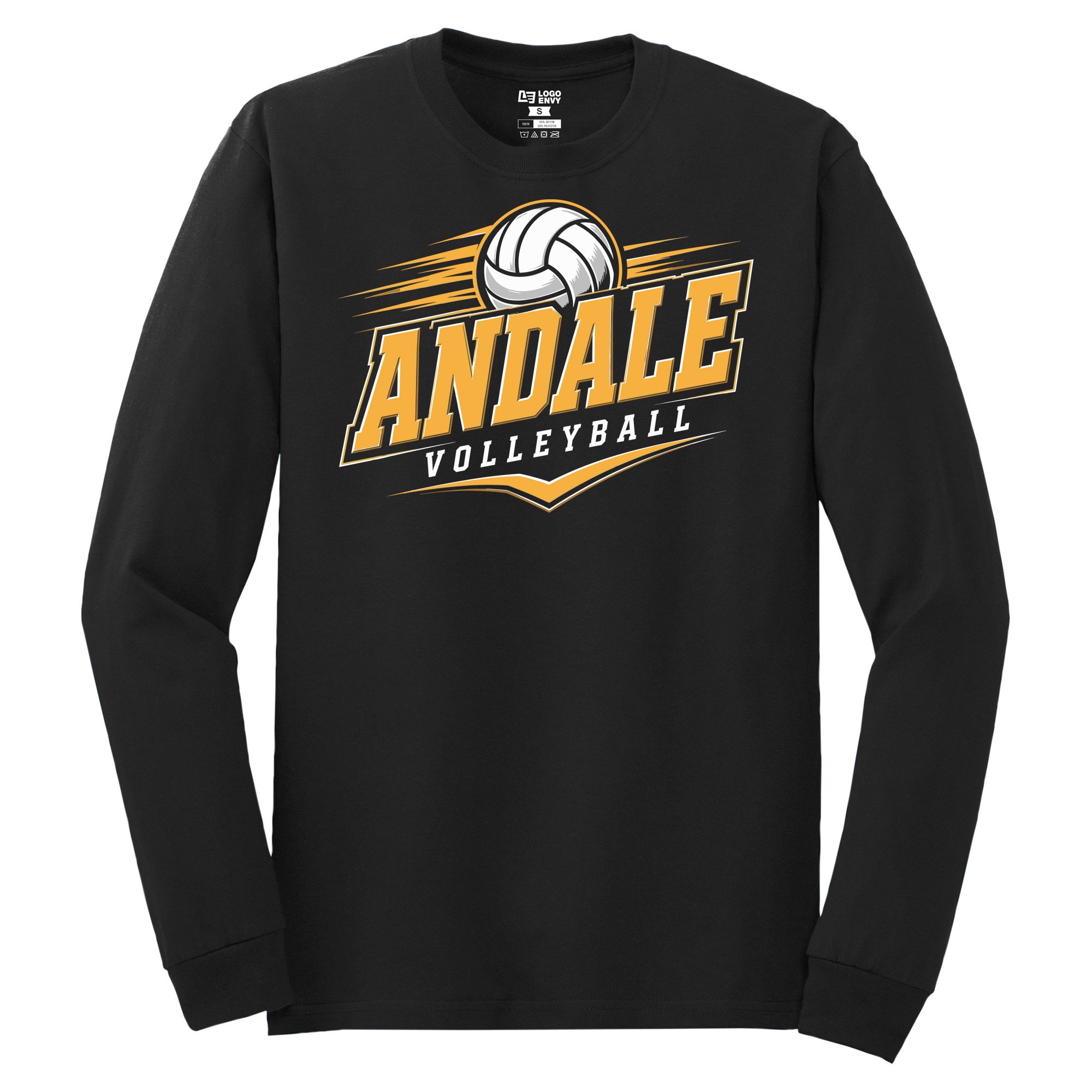 2026 Indians Volleyball Velocity Long Sleeve Tee