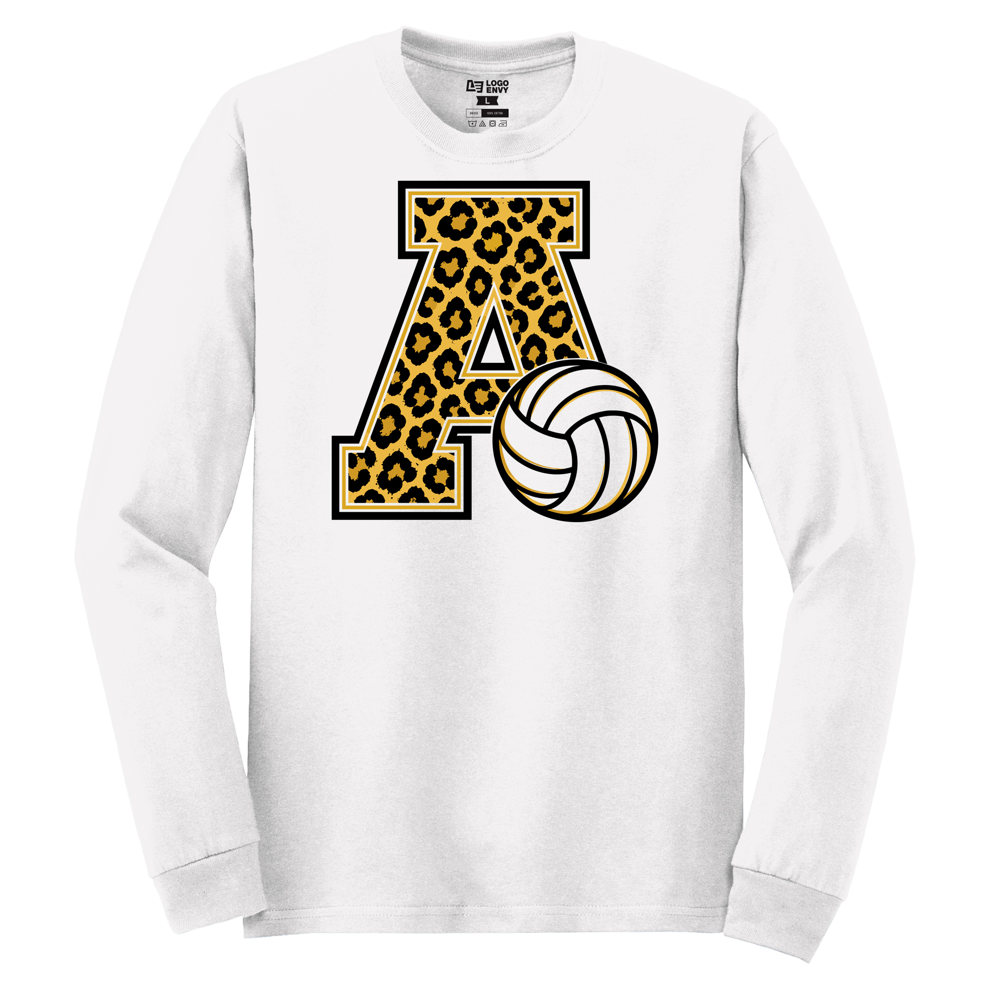 2026 Indians Volleyball Wild Side Long Sleeve Tee