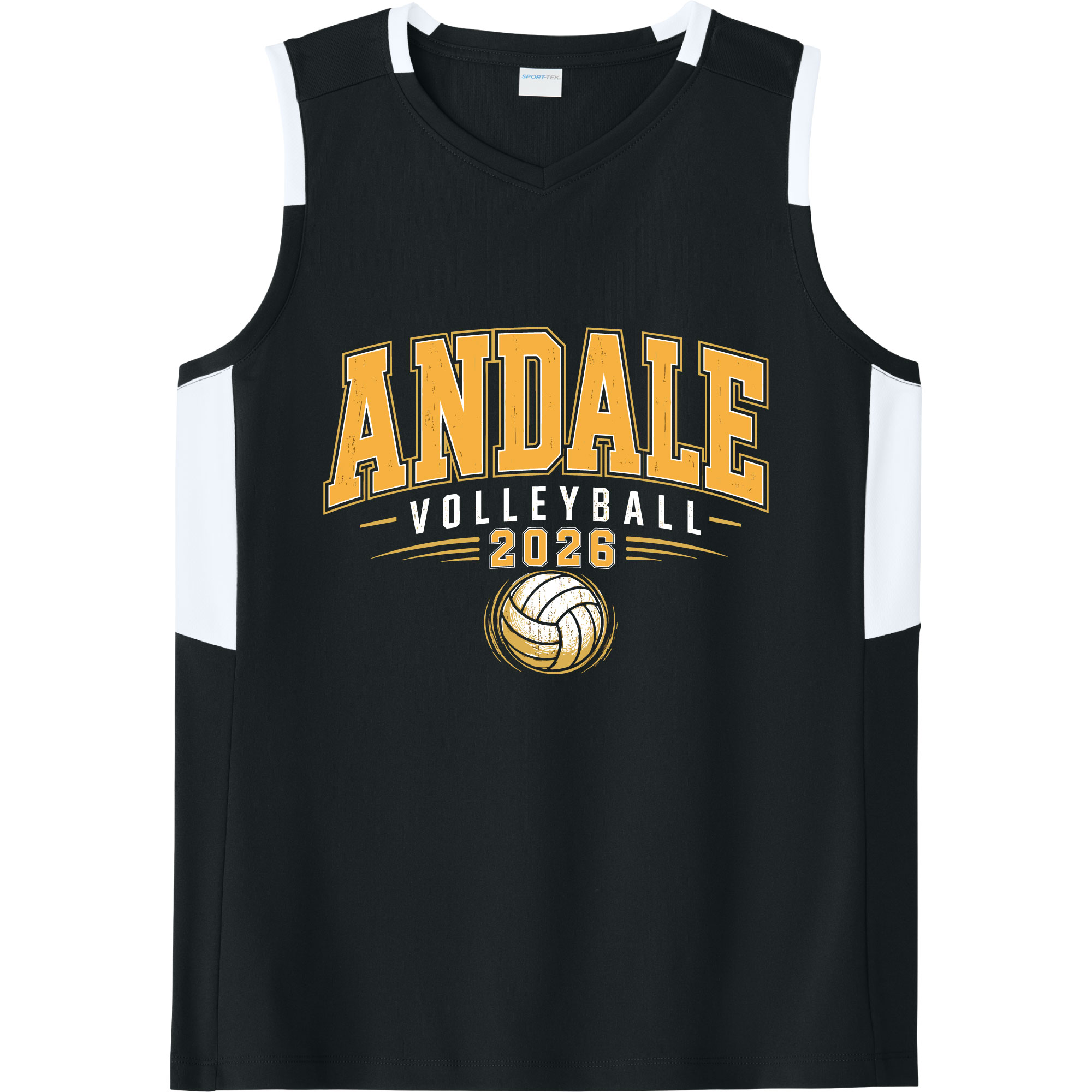 2026 Indians Volleyball Team Roster Performance Tank - Front