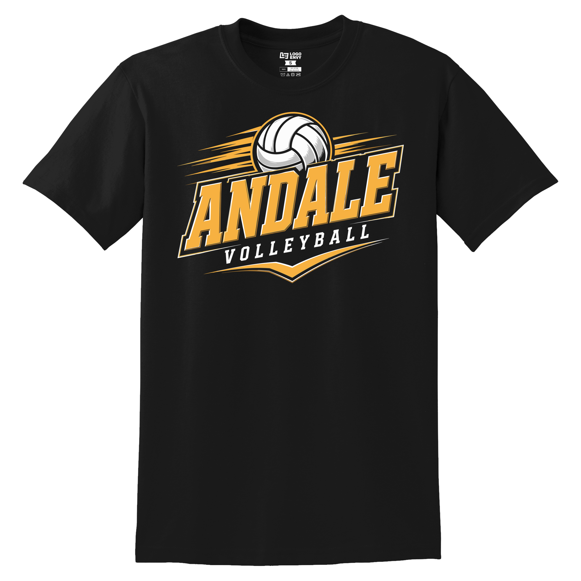 2026 Indians Volleyball Velocity Short Sleeve Tee
