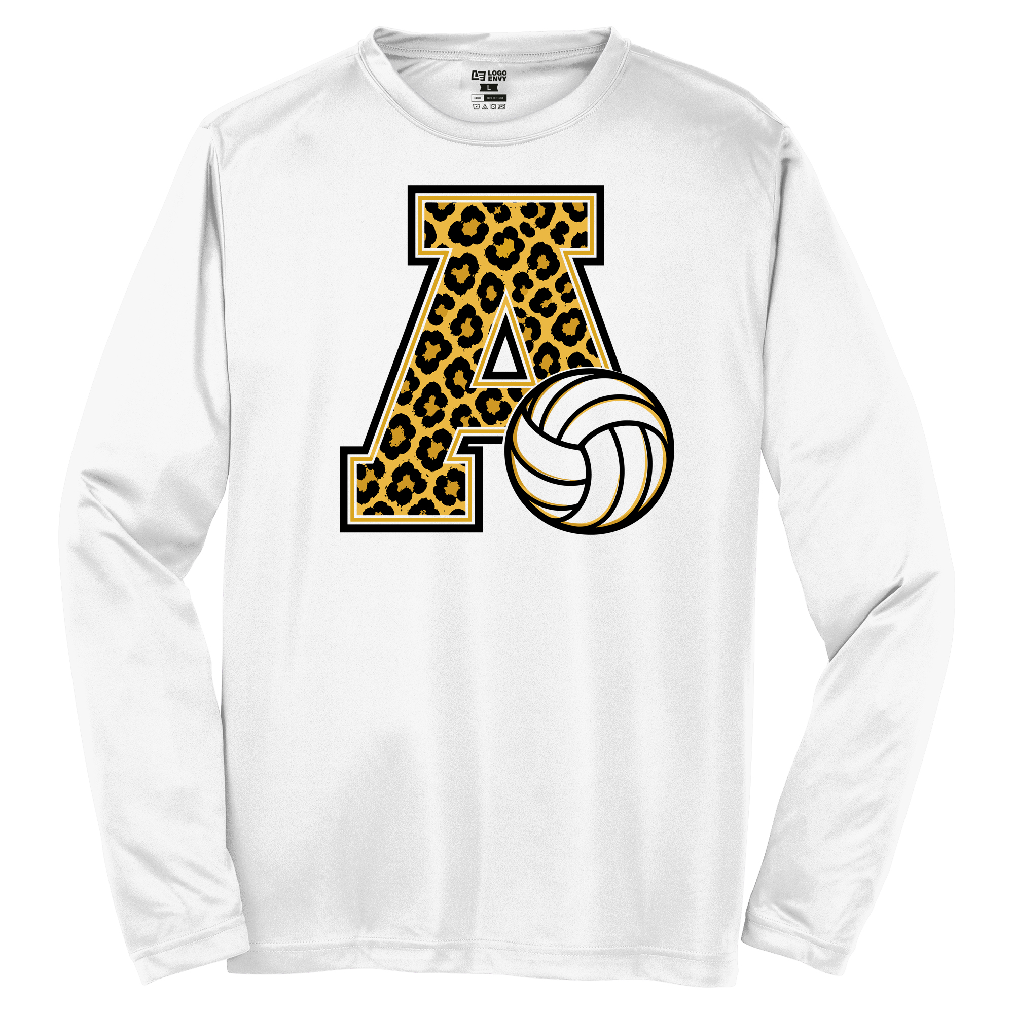 2026 Indians Volleyball Wild Side Performance Long Sleeve Shirt